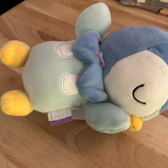 Sleeping Piplup Pokemon Plush Stuffed Animal From Japan TAKARA TOMY A.R.T.S - Picture 6 of 6